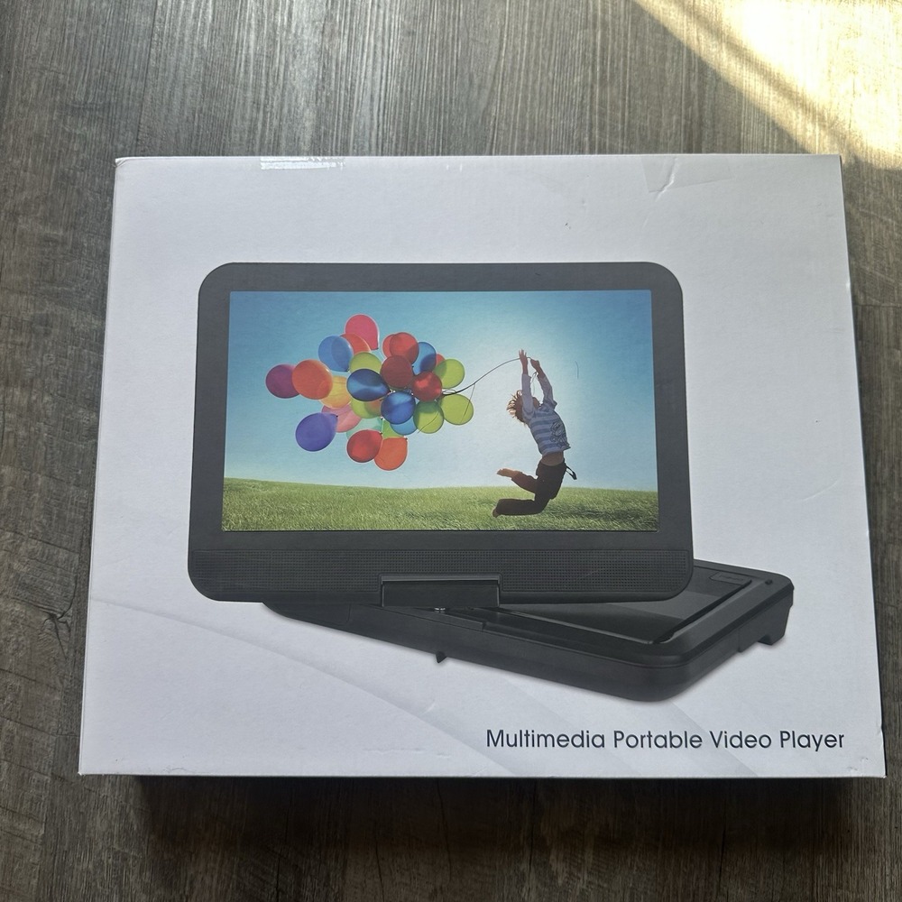Jekero 17.9" Portable DVD Player NEW 15.6" HD Swivel Screen Model 1703? Black